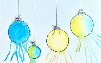 Dripping Ornaments